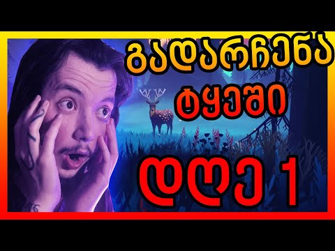 დავიკარგე? დღე 1 / Among Trees / ბრძოლა გადარჩენისთვის